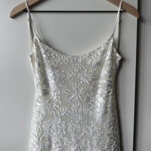 Reformation Sorin Dress White Ivory NEW W TAGS